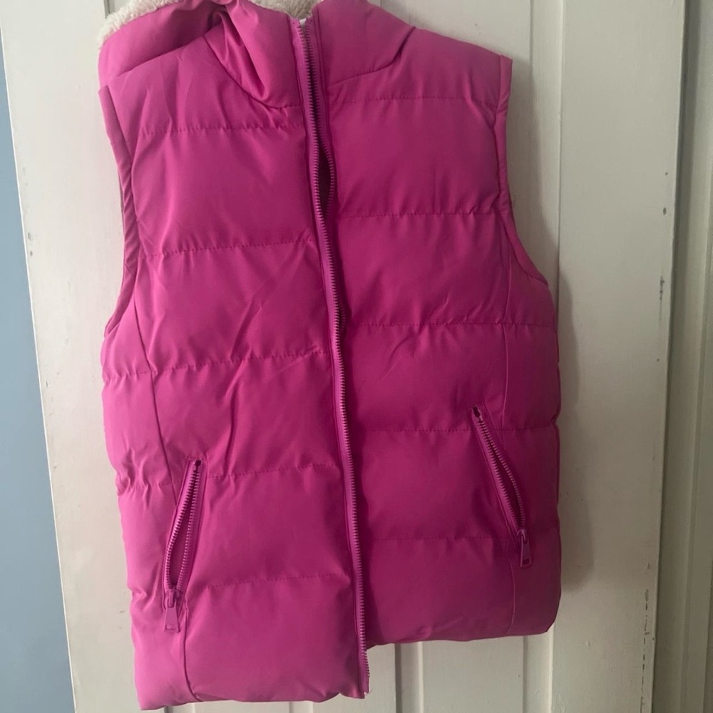 Pink Kids Puffer Vest